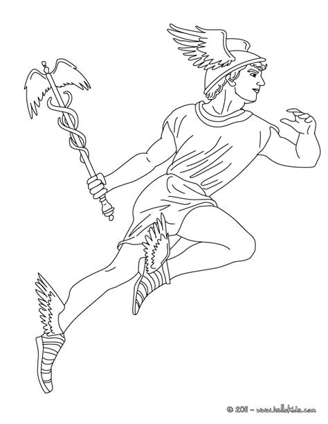 hermes da colorare|Disegno da colorare Ermes .